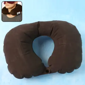 Inflatable U-Shaped Travel Neck Pillow (1 Pc)
