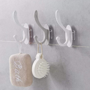 Self Adhesive Plastic Wall Hook for Home(1 pcs)