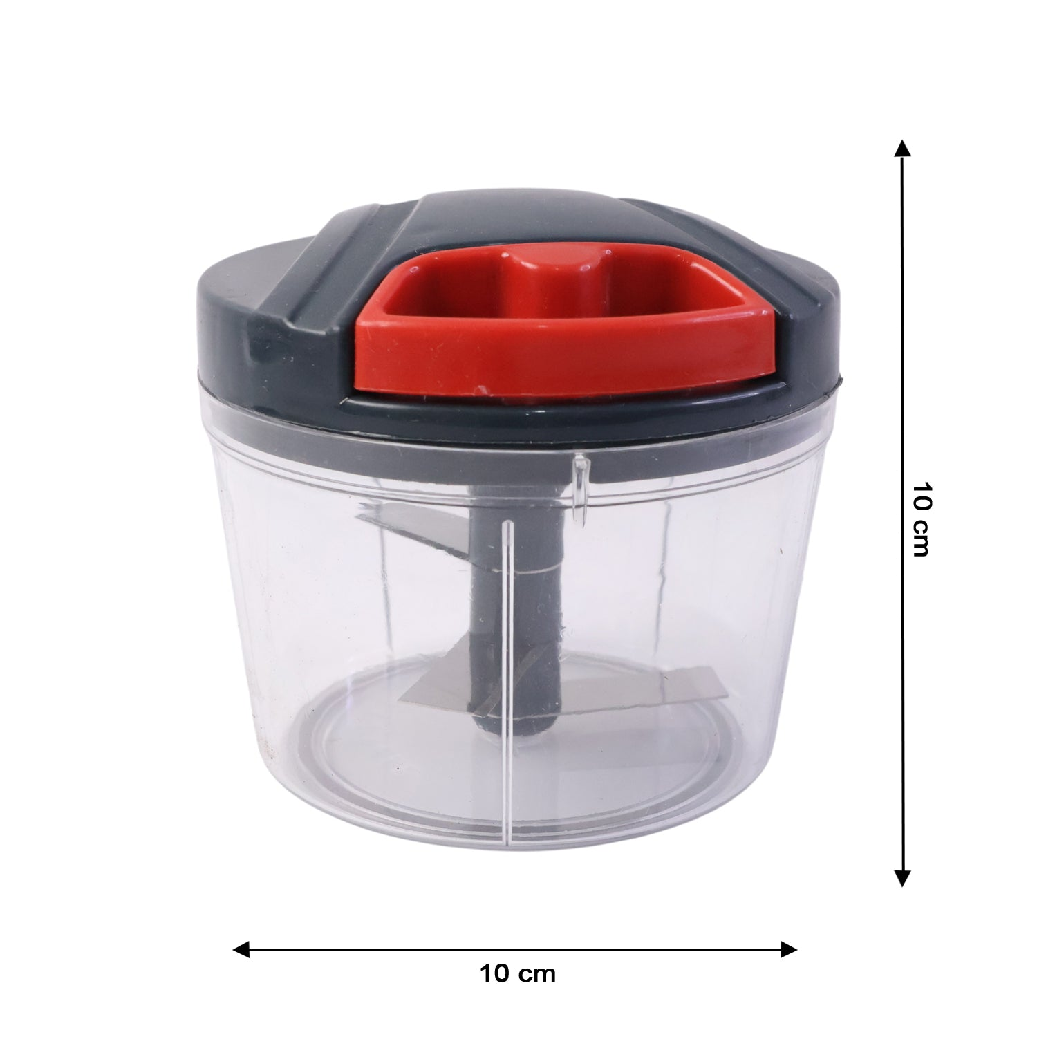 PhotoshopExtension_Image_4 Compact Manual Hand-Press Vegetable Chopper (1 Pc) - Image 5