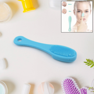 silicone makeup cleaning tool – finger brush facial cleansing scrubber (1 pc)