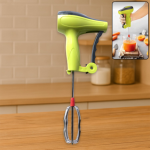 Power Free Manual Hand Blender with Stainless Steel Blades Mixer Rawai
